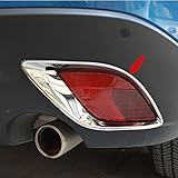 Generic ABS Chrome Car Back Rear Fog Light Lamp Cover Trim Fit For Mazda CX-5 2012 - 2016