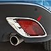 Generic ABS Chrome Car Back Rear Fog Light Lamp Cover Trim Fit For Mazda CX-5 2012 - 2016