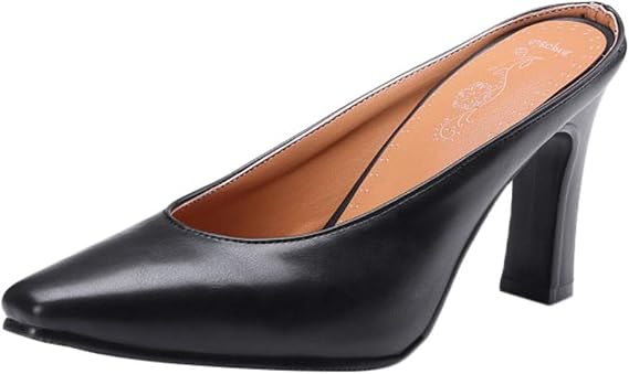 high heel mules amazon