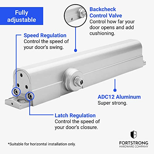 Commercial Door Closer FH8400 Heavy Duty Adjustable Grade 1 Standard