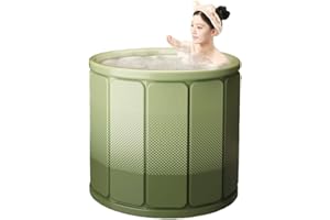 Foldable Bathtub for Adults, No-Install Portable Insulated Collapsible Soaking Bath tub, Spa Bathtub for Home Shower Stall 29