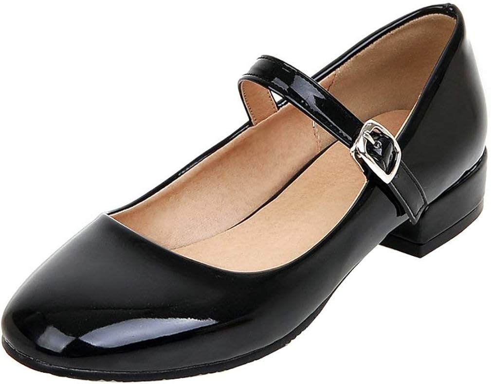patent leather mary jane flats