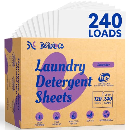 laundry detergent sheets Fragrance free 240 Loads