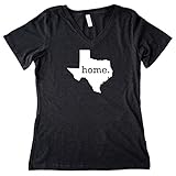 Homeland Tees Women's Texas Home State T-Shirt