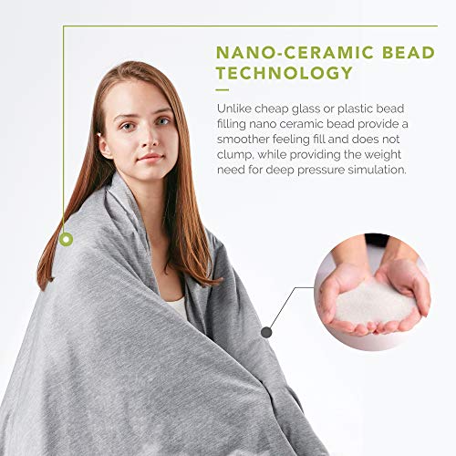 Degrees of Comfort Cotton Weighted Blanket for Kids 10 Pounds with