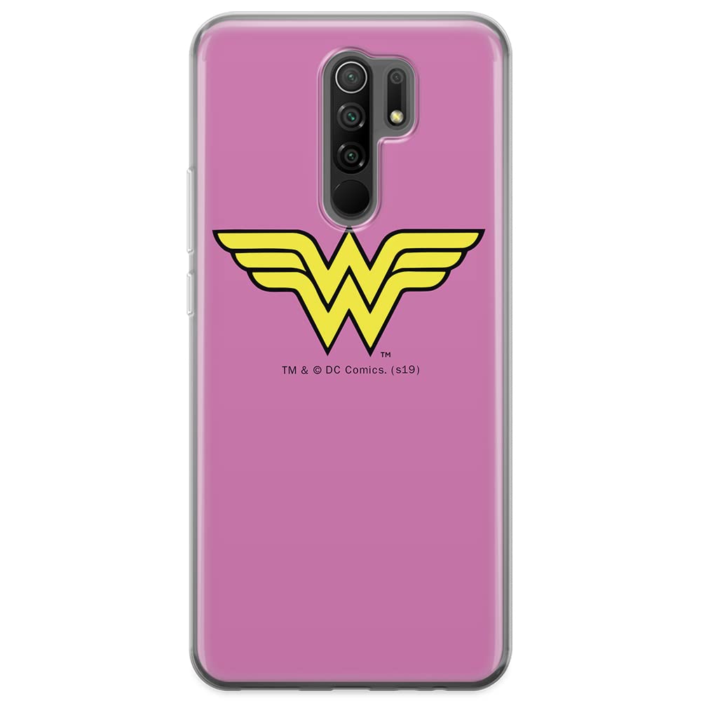 ERT GROUP mobile phone case for Xiaomi REDMI 9 original and officially Licensed DC pattern Wonder Woman 005 optimally adapted to the shape of the mobile phone, case made of TPU