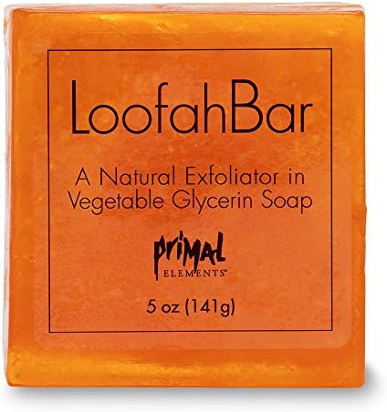 Primal Elements Sunrise Sunset Loofah Bar Soap, 5 Ounce