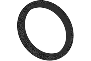 KUOAICY Leopard Steering Wheel Covers Non Slip Neoprene Steering Wheel Protector Cover Universal 15 Inch for Men Women (Black Green Grey)
