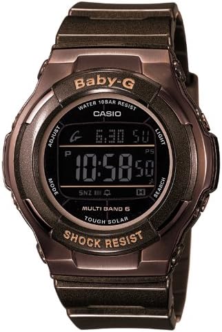 [カシオ] 腕時計 ベビージー 電波ソーラー BGD-1310-5JF ブラウン