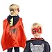 OuWen Fun Popular Outdoor Best Cool Top Toys for 3-10 Year Old Boys, Superhero Cape and Mask Set for Kids Boys Toddlers Superheros Toys for Boys Kids Best Gifts for 3-8 Year Old Boys 6BPiece OWUSCM02