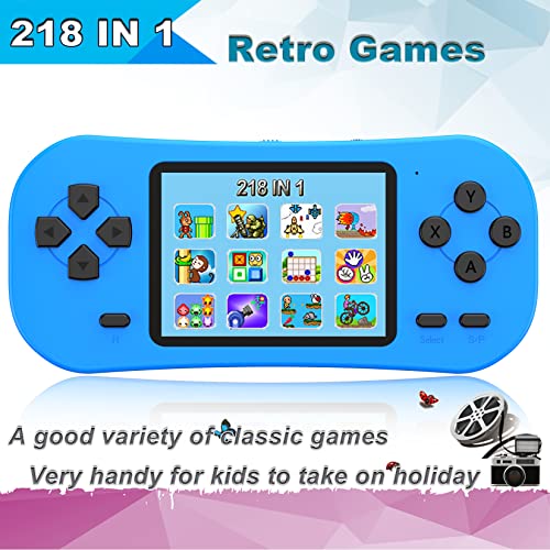 Beijue Retro Handheld Games for Kids Built in 218 Classic Old Style