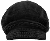 SUNNYTREE Winter Wool Fashionable Knit Snow Ski Caps for Women and Young Lady