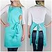 DII Everyday Basic Kitchen Collection, Chef Apron, Aqua