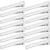 50 Pack 5cm Hair Clips, Marrywindix Silver Metal Alligator Hair Pins