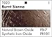 Grumbacher Academy Oil Paint, 150 ml/5.07 oz, Burnt Sienna