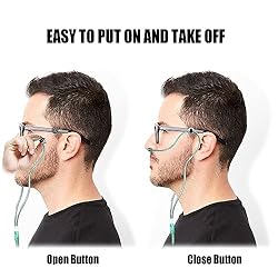 Oxygen Tube Holder for Glasses-Oxygen Nasal Cannula