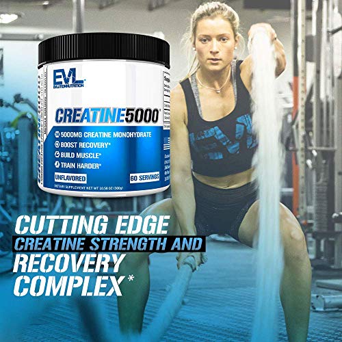 Evlution Nutrition Creatine5000 5 Grams of Pure Creatine Monohydrate in
