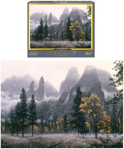 Cathedral Snow 1000-Piece Puzzle