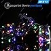 ANNT Solar Christmas Lights 72ft 22m 200 LED Solar Fairy String Lights for Outdoor, Gardens, Homes, Wedding, Christmas Party, Waterproof (200 LED, Multi)
