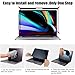 MacBook Pro 16 Inch Privacy Screen Protector Filter, Anti Spy Anti Glare Privacy Screen for MacBook Pro 16 2019 Released Model A2141, Full Removable Easy On/Off Bubble Free with Keyboard Coverthumb 4