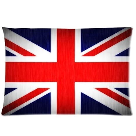 The Union Jack Flag Custom Pillowcase Standard Size 20x30 Pwc 1295