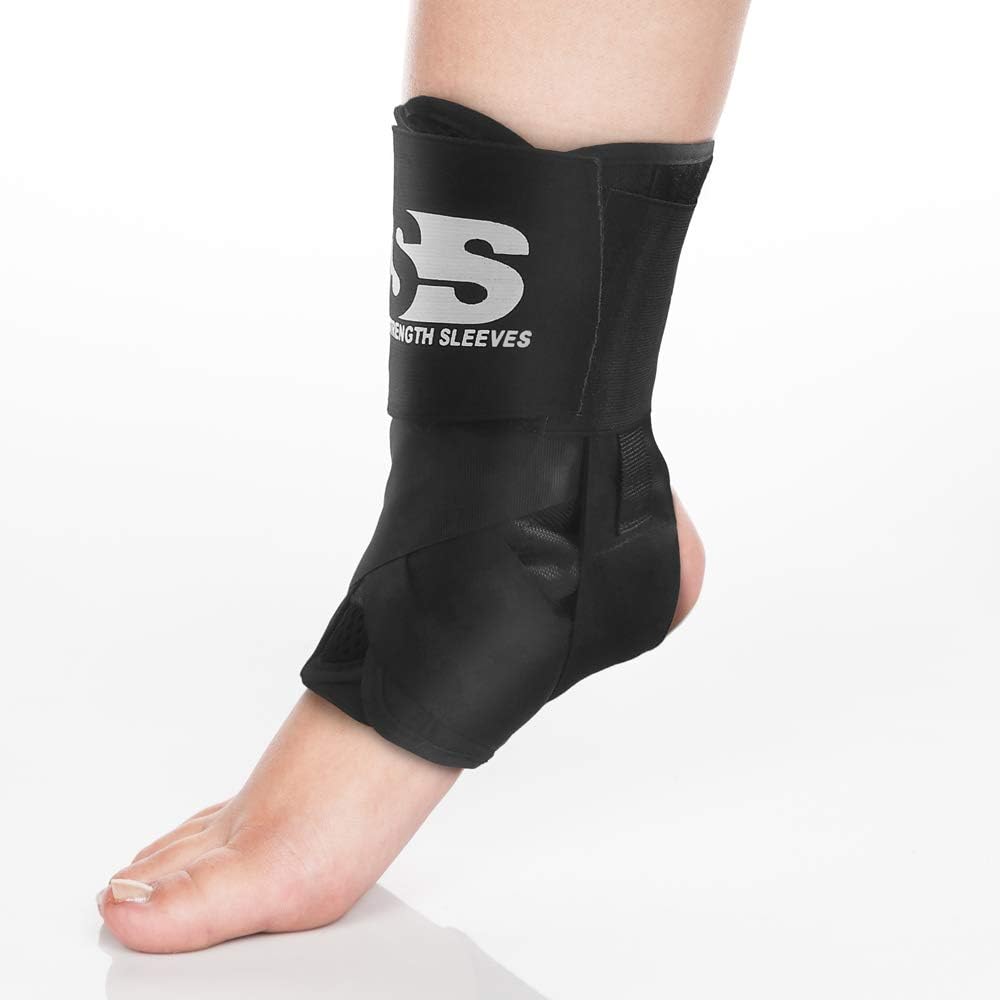 Lace Up Ankle Brace for Women and Men. Best Affordable Lace Up Ankle Brace Stabilizer. These Braces Support Ankles for Volleyball, Basketball, Sprained Ankle, Sports, Running. Adjustable Wrap Guard: Health & Personal Care