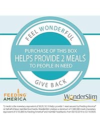 WonderSlim Barras de fibra y proteínas bajas en carbo...