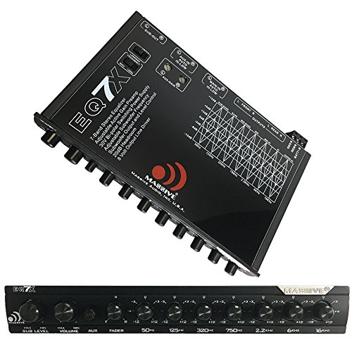 Buy Massive Audio EQ7X Car Equalizer with 7 Band Graphic Equalizer