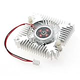 uxcell® PC VGA Video Card 2 Pin 55mm Cooler Cooling Fan Heatsink 4800 RPM