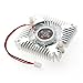 uxcellÂ PC VGA Video Card 2 Pin 55mm Cooler Cooling Fan Heatsink 4800 RPM