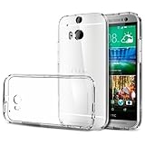 HTC One M8 Case, Spigen® [STRONG-FLEX] [+Screen Shield] HTC One M8 Case Clear **NEW Release** [Ultra Fit] [Capsule Clear] Premium Clear TPU Case Soft for The All New HTC One / HTC One M8 / HTC One 2 / HTC One 2014 (2014) - ECO-Friendly Packaging - Capsule Clear (SGP10810)