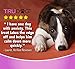 TruDog Calming Chews, Help with Dog Anxiety, Stress Relief, Separation, Barking, Sleeping, Travelling, Thunder, 60 Count