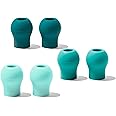 Eko CORE 500™ Digital Stethoscope Rubber Ear Tips - 6 Pairs (Rainforest Collection)
