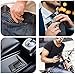 Carbon Fiber Slim Wallet - Metal Wallet - RFID blocking Wallet | Up to 12 cards - Front Pocket Black Wallet for Men, Credit Card Holder