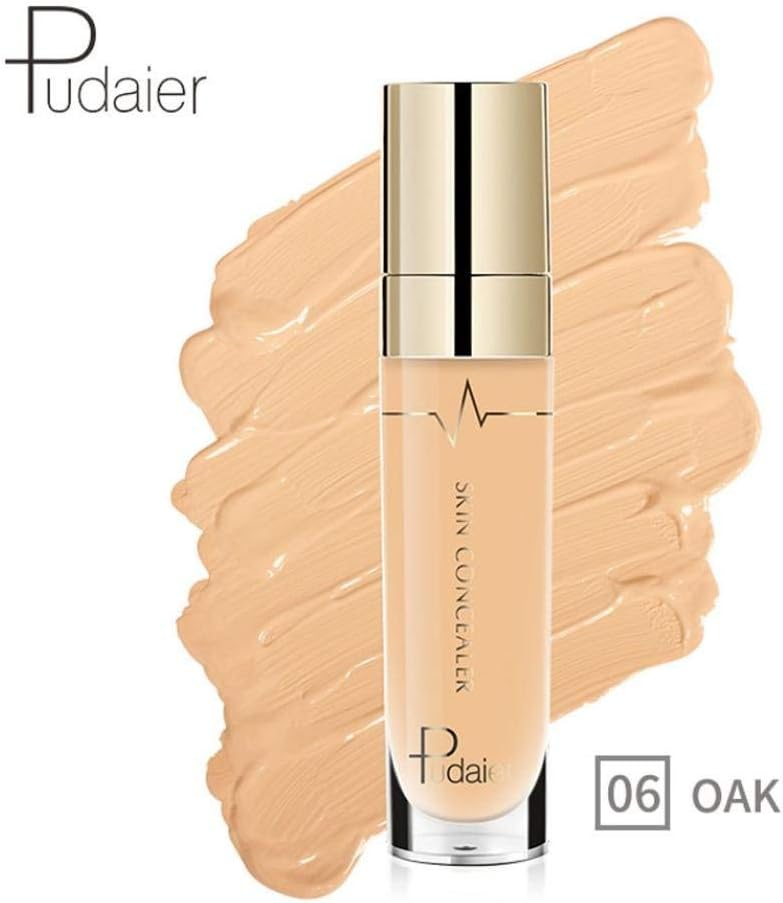 POWBBATT 22 Colors Face Eye Foundation concealer Highlight Contour Liquid Stick Makeup Natrual Cream (#06)