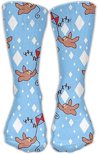 Personalized Cute Sugar Skull Pink Unisex Short Socks Casual Athletic Outdoor Socks Novelty Socks 30cm