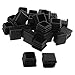 Pipe Insert Cap - TOOGOO(R) Square Table Chair Leg Tube Pipe Feet Insert Cap 25mmx25mm 30pcs Black