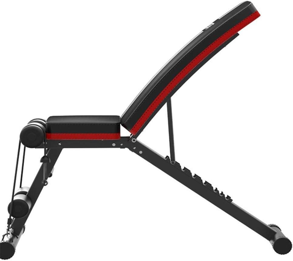 CCHHFF Adjustable Benches Adjustable Sit Up Utility Bench Multi-Purpose Workout for Women Men, Heavy Duty Fitness Bench for Upright, Incline, Decline, and Flat Exercise Fitness Equipment