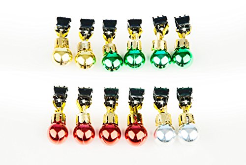 BEARDAMENTS Beard Ornaments - The Original 12pc Colorful Christmas Facial Hair Baubles for Men in the Holiday Spirit… - Image 4