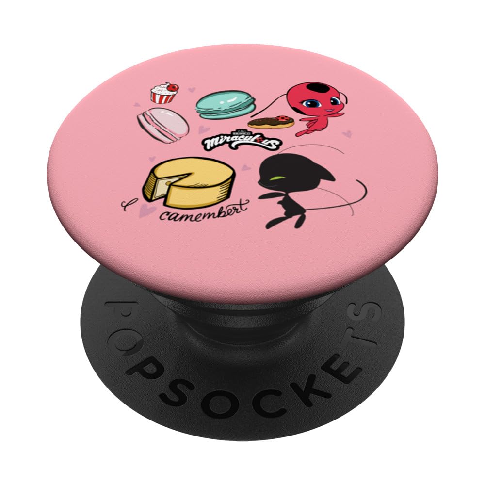 Miraculous Ladybug Tikki and Plagg Bakery PopSockets Adhesive PopGrip