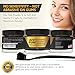 Just Pure Hut Charcoal Teeth Whitening – Activated Charcoal – Natural Teeth Whitener – 2ozs