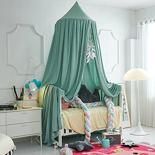 VETHIN Bed Canopy for Girls Kids,Princess Round Dome Children Dreamy