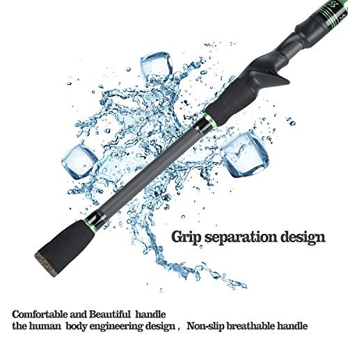 Sougayilang Casting Rod and Reel Combos with Telescopic Fishing Pole