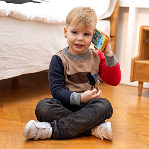 JOYIN Baby Toy Phone, Remote Control and Smart Phone with Music, Fun Musical Learning Toys for Babies, Boys, Boys, or Girls, Birthday and Christmas Gifts