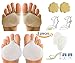 LifeLux Ball of Foot Cushions Metatarsal Pads Pain Relief Kit. Relieve Forefoot Pain, Morton's Neuroma.