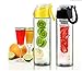 Water Bottle Infuser, Fruit Infuser and Number 1 Sport Infuser from USA-SuperBuy: Rehydrate Your Body with Sparkling Cold Naturally Fresh Juicy Experience Now for Sports, Diets, Exercise...