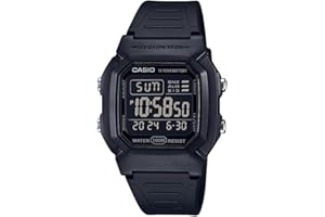 Casio W800HG Series | Men’s Digital Watch | 100 Meter Water Resistance | Multi Function Alarm | 100 SEC Stopwatch | Auto Calendar | Countdown Timer | LED Light | Dual Time| 10 Year Battery