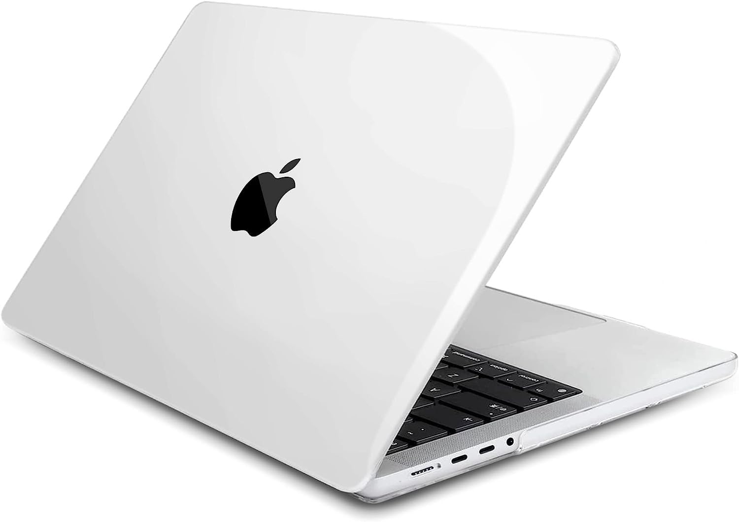 ZYB Case for MacBook Pro 14 Inch 2025 2024 2023 2021 M5 M4 M3 M2 M1 Pro/Max A3434 A3112 A3185 A3401 A2992 A2918 A2779 A2442, Ultra thin Plastic Hard Shell Cover Protective Case, Crystal Clear
