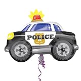 Anagram Police Car Shaped Junior Shape Foil Balloon