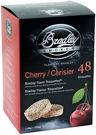 Bradley Smoker BTCH48 Smoker Bisquettes, 48 Pack, Cherry